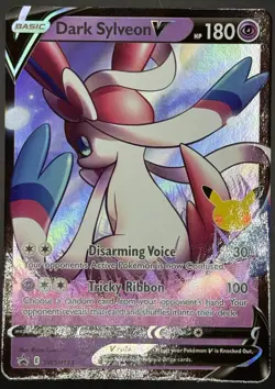 Pokemon TCG Dark Sylveon V Holo Promo Celebrations SWSH134 NM - Image 1