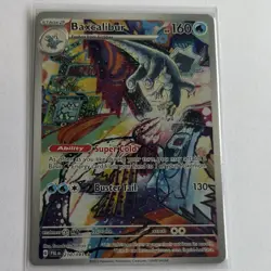 Pokemon Baxcalibur 210/193 Illustration Rare Sv02 Paldea Evolved Full Art Holo - Image 1