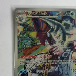 Pokemon Baxcalibur 210/193 Illustration Rare Sv02 Paldea Evolved Full Art Holo - Image 3