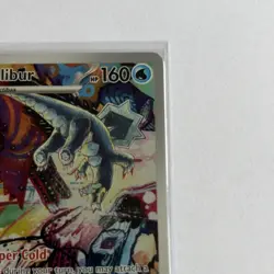 Pokemon Baxcalibur 210/193 Illustration Rare Sv02 Paldea Evolved Full Art Holo - Image 4