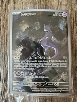 Pokemon - Mewtwo SVP 052 Black Star Promo Scarlet & Violet 151 Promo NM *SEALED* - Image 1