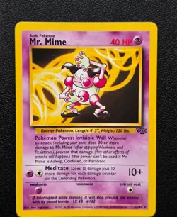 Pokemon Jungle Mr. Mime 22/64 Vintage WOTC Rare Non-Holo - Image 1