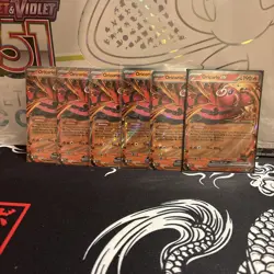 6 x Oricorio EX 018/094 - Double Rare - Phantasmal Flames - Pokemon TCG - Image 1