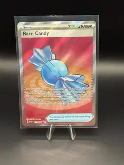 Pokemon TCG | Rare Candy 175/132 Me01: Mega Evolution Holo Pack Fresh NM+ - Image 1