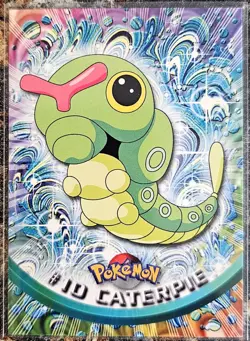 1999 Pokemon Topps Caterpie 10 Ungraded NM or Better - Image 1