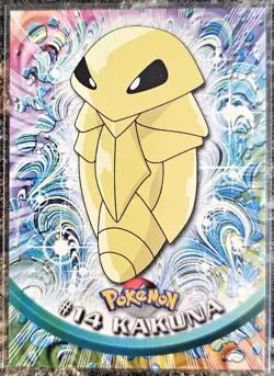 1999 Pokemon Topps Kakuna 14 Ungraded NM or Better - Image 1