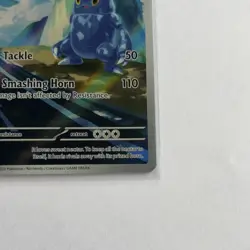 Pokemon Heracross 194/193 Illustration Rare Sv02 Paldea Evolved Full Art Holo - Image 5