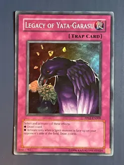 Yugioh Legacy of Yata Garasu PP01-EN009 Super Rare Unlimited LP/MP - Image 1