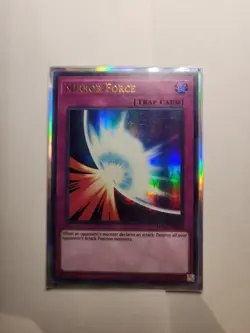 Yugioh Mirror Force LCKC-EN053 Ultra Rare Unlimited NM - Image 1