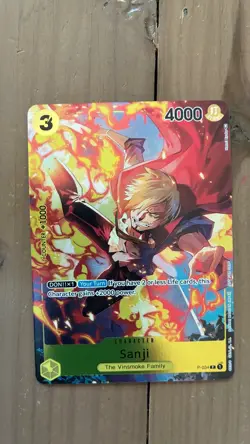 Sanji - P-034 - Event Pack Vol.2 - Alt Art Promo - One Piece Card Game ENGLISH A - Image 1