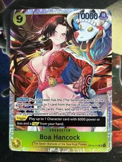 One Piece CCG Boa Hancock Op14-112 SR Near Mint - Image 1