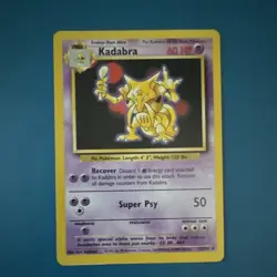 Kadabra 32/102 – Base Set (1999) – 60 HP Uncommon – Pokemon Card – WOTC – Engli… - Image 1