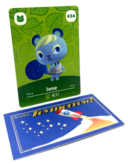 Animal Crossing Nintendo Amiibo - LONE #434 - Series 5 Authentic Card - Image 1