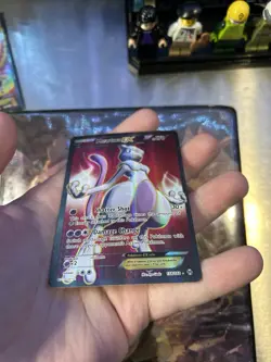 Mewtwo EX (158 Full Art) 158/162 XY Breakthrough Holo Pokemon Card - Image 3