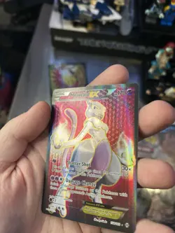 Mewtwo EX (158 Full Art) 158/162 XY Breakthrough Holo Pokemon Card - Image 4
