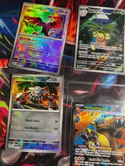 9 Pokemon Card Lot w/ Illustration Rares & Prismatic Pokeballs! Pokemon TCG lot1 - Image 4