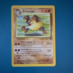 Primeape 43/64 – Jungle Set (1999) – 70 HP Uncommon – Pokemon Card – English - Image 1