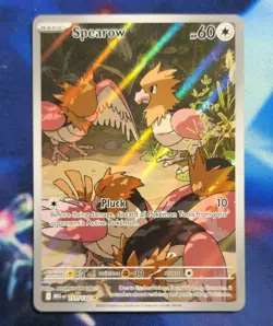 Spearow - 151/132 - ME01: Mega Evolution - Illustration Rare - NM - Pokemon Card - Image 1