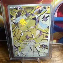 Pokemon TCG Joltik Card 150/142 Stellar Crown Illustration Rare NM Condition - Image 1