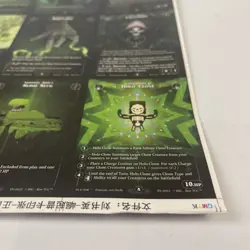 Rise TCG Kickstarter Exclusive Uncut Non Holo Card Sheet 2023 Art By Francois - Image 2