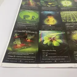 Rise TCG Kickstarter Exclusive Uncut Non Holo Card Sheet 2023 Art By Francois - Image 3