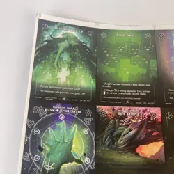 Rise TCG Kickstarter Exclusive Uncut Non Holo Card Sheet 2023 Art By Francois - Image 4