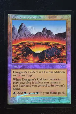 Magic The Gathering MTG DARIGAAZ'S CALDERA FOIL Planeshift LP Lightly Played - Image 1