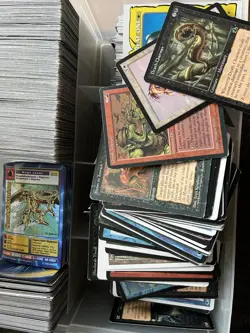 HUGE LOT OF 1000+ Yugioh Digimon UFC NBA NFL TCG CCG CARDS W/Many FOIL CARDS! LP - Image 5