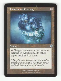 Liquimetal Coating U The Brothers' War: Retro Frame Artifacts 28 NM Normal MTG - Image 1