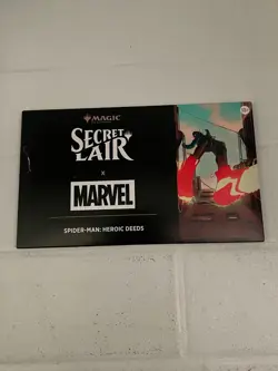 MTG Secret Lair x Spider-Man: Heroic Deeds NON FOIL COLORS REGULAR FAST SHIPPING - Image 1