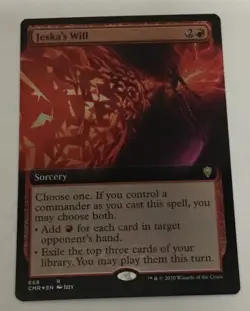Jeska's Will (Extended Art) Commander Legends Foil - Image 1