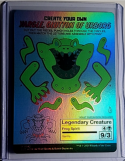 MTG Magic The Gathering SLD Secret Lair Drop Foil #1542 Yargle Glutton of Urborg - Image 2