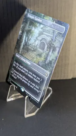 Temple Garden (Borderless) Lorwyn Eclipsed MTG R 351 Double Sided MTG - Image 3