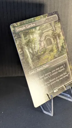 Temple Garden (Borderless) Lorwyn Eclipsed MTG R 351 Double Sided MTG - Image 4
