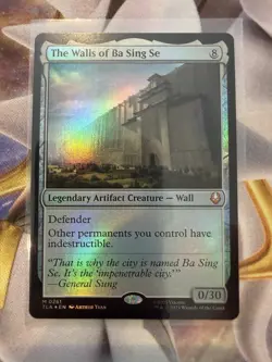 The Walls Of Ba Sing Se M 0261 Foil Magic Avatar The Last Airbender TLA MTG NM - Image 1