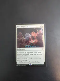 Monologue Tax 019 MTG Near Mint - Image 1