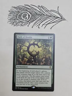 Oath of Druids X1 Commander 2016 Regular Non Foil Mtg Magic The Gathering - Image 1