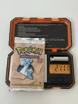 1st Edition Fossil Pokemon Booster Pack Lapras Factory Sealed 21.11 HEAVYU! 742818060714 - Image 1
