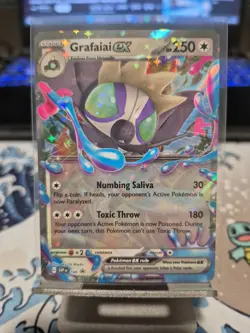 Pokemon TCG Grafaiai EX SVP100 Black Star Promo Card - Image 1