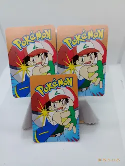 Pokemon Blastoise Evolutions Set Of Three Vending Prism Sticker Vintage Nintendo - Image 2
