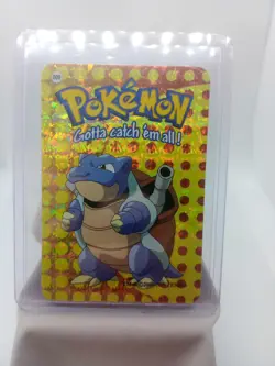 Pokemon Blastoise Evolutions Set Of Three Vending Prism Sticker Vintage Nintendo - Image 3