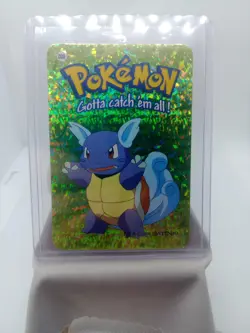 Pokemon Blastoise Evolutions Set Of Three Vending Prism Sticker Vintage Nintendo - Image 5