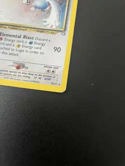 Pokemon Lugia Neo Genesis Holo 9/111 MP condition - Image 5
