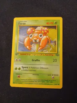 Pokemon Paras 59/64 1st Edition Jungle Italian LP - Image 1