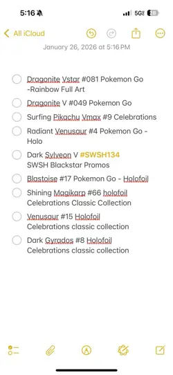 Pokemon Pikachu Card Lot 5 Cards - Celebrations & Pokemon GO, V & Promo Variants - Image 3