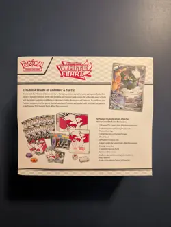 White Flare Pokemon Center Elite Trainer Box ETB | Scarlet & Violet | SEALED - Image 2
