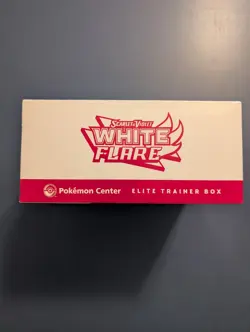White Flare Pokemon Center Elite Trainer Box ETB | Scarlet & Violet | SEALED - Image 5