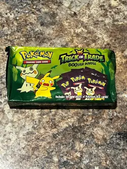 1 Nintendo Pokemon TCG Trick or Trade BOOster Bundle - 50 Packs Inside Sealed! 820650852572 - Image 1