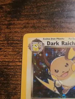 Pokemon TCG Dark Raichu 7/110 Legendary Set Holo LP NM - Image 4