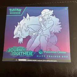 Pokemon TCG Journey Together Pokemon Center Enhanced Elite Trainer Box ETB New - Image 2